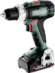 Juhtmeta trell-kruvikeeraja Metabo BS 18 L koos kahe 2Ah aku ja metaBOXiga