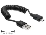 DeLOCK USB 2.0-A/USB micro-B kaabel 0,6m