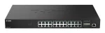 D-Link 28-pordiline 2.5G mitme-gigabitine nutihallatav kommutaator 4 x 10G SFP+ pordiga