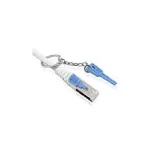 patch-kaabel RJ45 - CAT6A 500Mhz - 1,0m - hall - S-STP (S/FTP) - lukuga - AWG26 - Synergy 21
