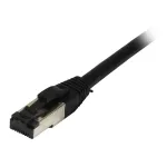 Synergy 21 patch-kaabel RJ45, CAT8.1 2000Mhz, 0,25 m, must, S-STP(S/FTP), TPE(Ultra SuperFlex), AWG26, Synergy 21 - digitaalne/andmed - Network