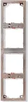Siedle MR 611-4/1-0 - Raam - Siedle - Messing - Pindpaigaldus - 99,5 mm - 17 mm