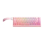 ONIKUMA G69 klaviatuur, roosa, QWERTY