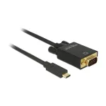 Video kaabli adapter DeLOCK 85263 USB USB-C - VGA 3 m Must