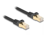 V&otilde;rgukaabel DeLOCK RJ45 80315 pistik pistikusse Cat.6A 0,25 m must