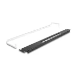 DeLOCK 67060 19-tolline D-t&uuml;&uuml;pi kohtv&otilde;rgu paneel t&otilde;mbetugevusega, 8-pordine tsentreeritud, 1U, must