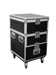 Transpordikohver Roadinger 30126430 vineer 38 kg must h&otilde;bedane