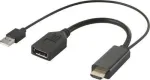 RF-4777274 HDMI-muundur[2x HDMI-pistik USB 2.0 pesa A - 1x DisplayPort (RF-4777274)