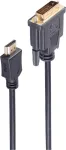 shiverpeaks &reg;-BASIC-S--HDMI-pistik DVI-D (24+1) pistikule, kullatud kontaktid, 7,5 m (BS77487)