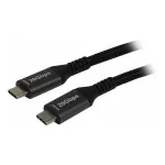 Synergy 21 kaabel USB C St> 3.0m USB3.2 Must Textil 20G/5A 240W Gen 2x2 - kaabel - digitaalne/andmed (S215315)
