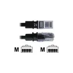 PatchSee BasicPatch &ndash; patch-kaabel &ndash; RJ-45 (M) RJ-45 (M) &ndash; 1,5 m &ndash; FTP &ndash; CAT 5e &ndash; varjestatud &ndash; must