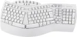 Perixx 11615 Klaviatuur RF Juhtmevaba + Bluetooth QWERTY Prantsuse - Saksa - Hispaania - UK Inglise - USA Inglise Valge (PERIBOARD-612W DE)