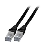 V&otilde;rgukaabel EFB Elektronik K5538SW.3 RJ-45 Cat6a 3 m Must