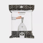 Pr&uuml;gikott Brabantia 138829 60 L valge 40 tk