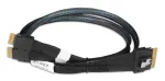 ICY DOCK - SlimSAS 8i SFF-8654 kuni 2x SlimSAS 4i SFF-8654 kaabel - 0,5 m