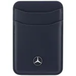 Mercedes-Benz nahast magnetiga rahakott, tumesinine