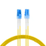 EFB Elektronik IPL-DR-LCULCU-2-1000 Fiiberoptiline paigalduskaabel, OS2, LC Duplex kuni LC Duplex, 10 m, LSZH, Kollane