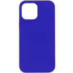 Evelatus Apple iPhone 12 Pro Max Premium Soft Touch Silicone Case Dark Blue