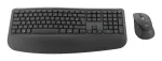 Logitech Signature Comfort Plus Combo MK880 for Business Wireless Keyboard and Mouse Combo UK Layout Graphite