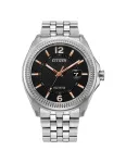 CITIZEN Eco-Drive meeste k&auml;ekell AW1740-54H 42mm roostevaba teras hall sihverplaat