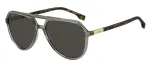 HUGO BOSS BLACK P&auml;ikeseprillid BOSS1831S1ED Meeste 58/16/145 mm Hallid L&auml;&auml;tsed