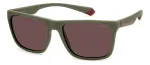 Polaroid PLD2141S0L9 Unisex Ristk&uuml;likukujulised P&auml;ikeseprillid - Havana Raam, Pruun Polariseeritud L&auml;&auml;ts