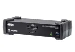 ATEN 2-Port USB 3.0 4K HDMI KVMP&trade; l&uuml;liti helimikseri režiimiga