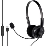 MOZOS MTX1091ECO Juhtmega pealeasetatav k&otilde;rvaklapp mikrofoniga USB-A