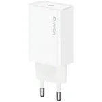 USAMS Charger T69 30W USB-C Valge