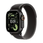 Apple Watch Ultra 3 GPS + Cellular 49mm Black Titanium Case with Black/Charcoal Trail Loop - M/L