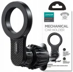 Joyroom JR-ZS355 MagSafe Magnetiline Autoalus iPhone'ile, &Otilde;hutusava Klambriga, Must