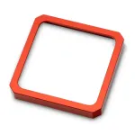 EK Water Blocks EK-Quantum Magnitude Accent Frame - Punane