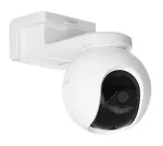 IP-valvekaamera EZVIZ HB8 4MP (2560&times;1440), v&auml;litingimustesse, PTZ, Wi‑Fi, aku/DC, p&auml;ikesepaneel kaasas