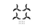 DJI Avata 2 Propellerid (paar) &ndash; ametlik asendus, kiirkinnitusega, 3 labaga, must