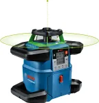P&ouml;&ouml;rlev laser Bosch GRL 650 CVHG Professional 18 V rohelise laserjoonega, L-BOXX