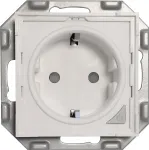 PowerRay WiFi nutipistik PR-SSO-01, raamita valge, 16A, rakenduse ja h&auml;&auml;ljuhtimine, t&uuml;&uuml;p F