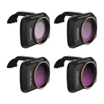 4 ND-PL 4/8/16/32 filtri komplekt Sunnylife DJI Mini 2 SE / Mini 2 jaoks (MM-FI9255)