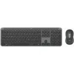 Logitech 920-012483 klaviatuur hiir included Office RF Wireless + Bluetooth QWERTZ German Graphite