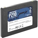 2.5-tolline SATA III SSD PATRIOT P210 2 TB &mdash; 500 MB/s lugemiskiirus, 400 MB/s kirjutamiskiirus, 7 mm