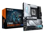 GIGABYTE Z890 GAMING X WIFI7 emaplaat - Toetab Intel Core Ultra (Series 2) protsessoreid, 16+1+2 faasiga VRM, kuni 8800MHz DDR5 (OC), 1xPCIe 5.0 + 3xPCIe 4.0, Wi-Fi 7, 2.5GbE LAN, USB 4