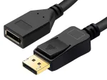 Microconnect DP-MFG-100 DisplayPorti kaabel 1 m Must