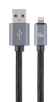 Mobiiltelefoni kaabel GEMBIRD USB A &ndash; Lightning CCB-MUSB2B-AMLM-6 1,8 m USB 2.0 Must