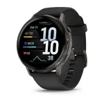 Garmin Venu 4 nutikell, 45 mm, 1,4-tolline AMOLED, GPS, must