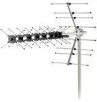 V&auml;listingimustes kasutatav TV-antenn SENCOR SDA 611 DVB‑T2/T 12 dB 75&Omega; 4G LTE filtri&hellip;