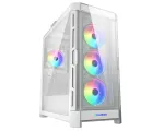 COUGAR Midi Tower korpus Duoface Pro ARGB, valge, Midi Tower, arvuti, valge, ATX, EATX, micro ATX, Mini-ITX, SSI CEB, metall, nailon, karastatud klaas, Multi