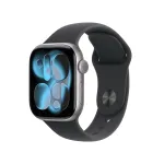 APPLE Watch Series 11 GPS + Cellular 42mm tumehall alumiiniumist korpus musta Sport Band M/L-ga