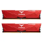 Team Group VULCAN FLRD532G6000HC30DC01, 32 GB, 2 x 16 GB, DDR5, 6000 MHz, 288-pin DIMM, punane