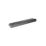 Patch-paneel ROLINE Cat.6/Klass E 19 tolli 24 porti STP must