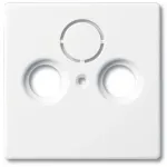 BUSCH JAEGER 2CKA001724A2774 - Valge - Busch-Jaeger - 0230-101 0231-101 - 63 mm - 63 mm - 1 tk