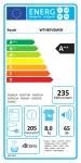 Boschi soojuspumbaga kuivati | WTH85V0MSN | Energiaklass E | Eestlaetav | 8 kg | LED | S&uuml;gavus 61 cm | Valge